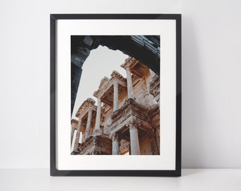 Ephesus Travel Print Wall Art Ephesus Turkey Travel Poster Gift Ephesus Turkey Scenery Wall Art Ephesus Turkey Gift Original Photography