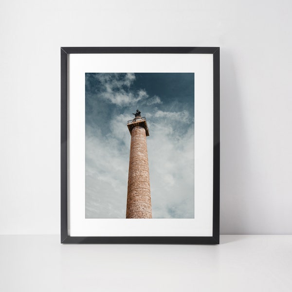 Trajan's Column, Rome Italy Print - Ancient Rome Wall Art