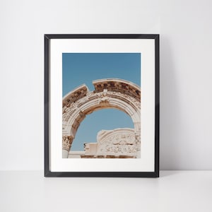 Ephesus Travel Print Wall Art Ephesus Turkey Travel Poster Gift Ephesus Turkey Scenery Wall Art Ephesus Turkey Gift Ephesus Architecture