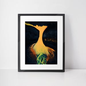 Iceland glacial rivers print Iceland Travel Poster Landscape Aerial photography Iceland Wall Art Abstract Home Decor Abstract Photography