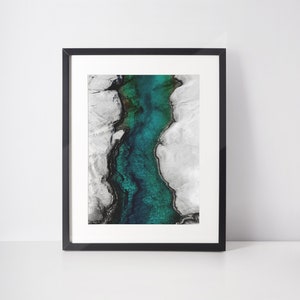 Milos Greece Print Sarakiniko Beach Wall Art Modern Nature Photography Ocean Print Abstract Aerial Print Milos Greece Photography Print Gift