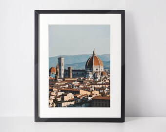 Florence Italy Print Italy Home Decor Florence Print Gift Tuscany Wall Art Tuscany Photography Florence Travel Poster Firenze Italia Print