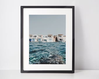 Greek Islands Print Milos Greece Poster Greece Travel Photography Greek Wall Art Original Photography Mediterranean Summer Print Milos Art