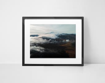 Iceland Aerial Print Icelandic Highlands Photography Iceland Landscape Wall Art Nordic Travel Poster Nordic Home Decor Icelandic Art Print