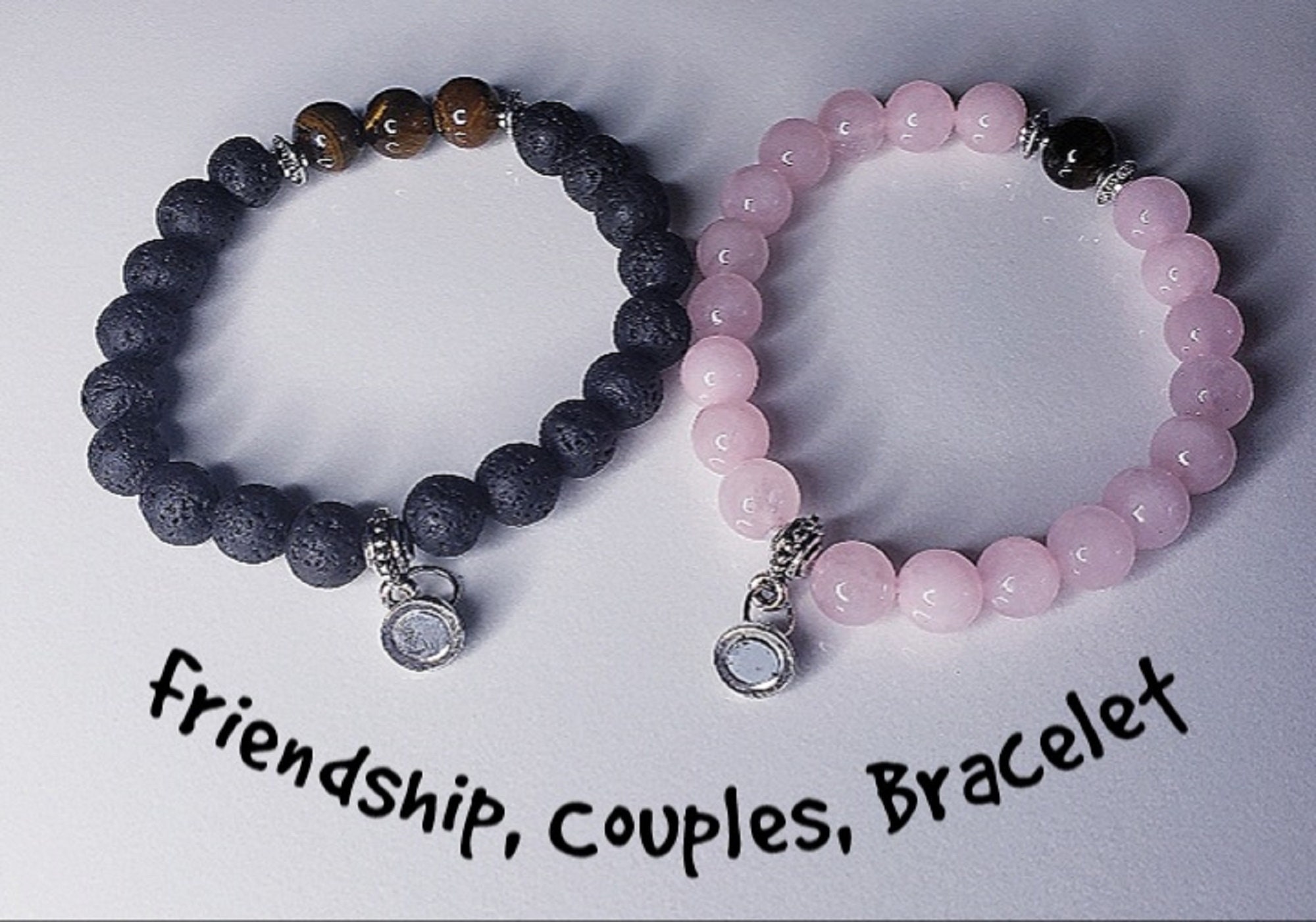 Couple Bracelets Magnetic, Leather Bracelets for Couples, Matching Bracelets  for Couples, Valentines Day Gift for Him, Friendship Bracelets - Etsy