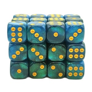 Galaxy - Dark Matter 36ct 12mm D6 Dice Set