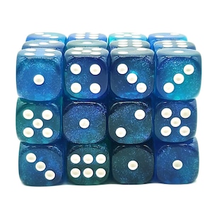 Galaxy - Blue Void 36ct 12mm D6 Dice Set