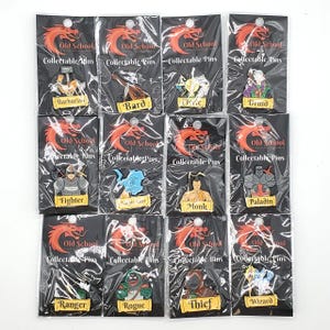 a bunch of pins that are on a wall