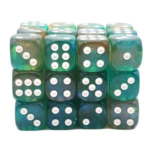 Galaxy - Fairy Lights 36ct 12mm D6 Dice Set