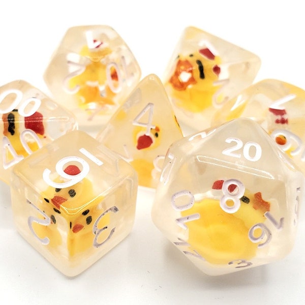 Duck Dnd Dice Etsy