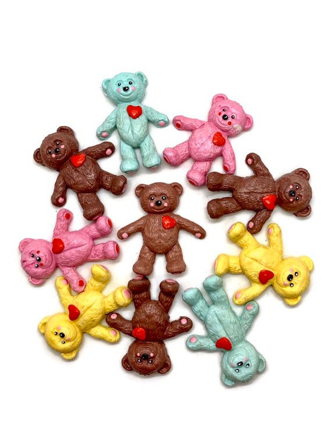 Teddy bear keychain Etsy