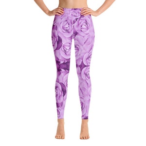 Violet Rose Yoga Leggings