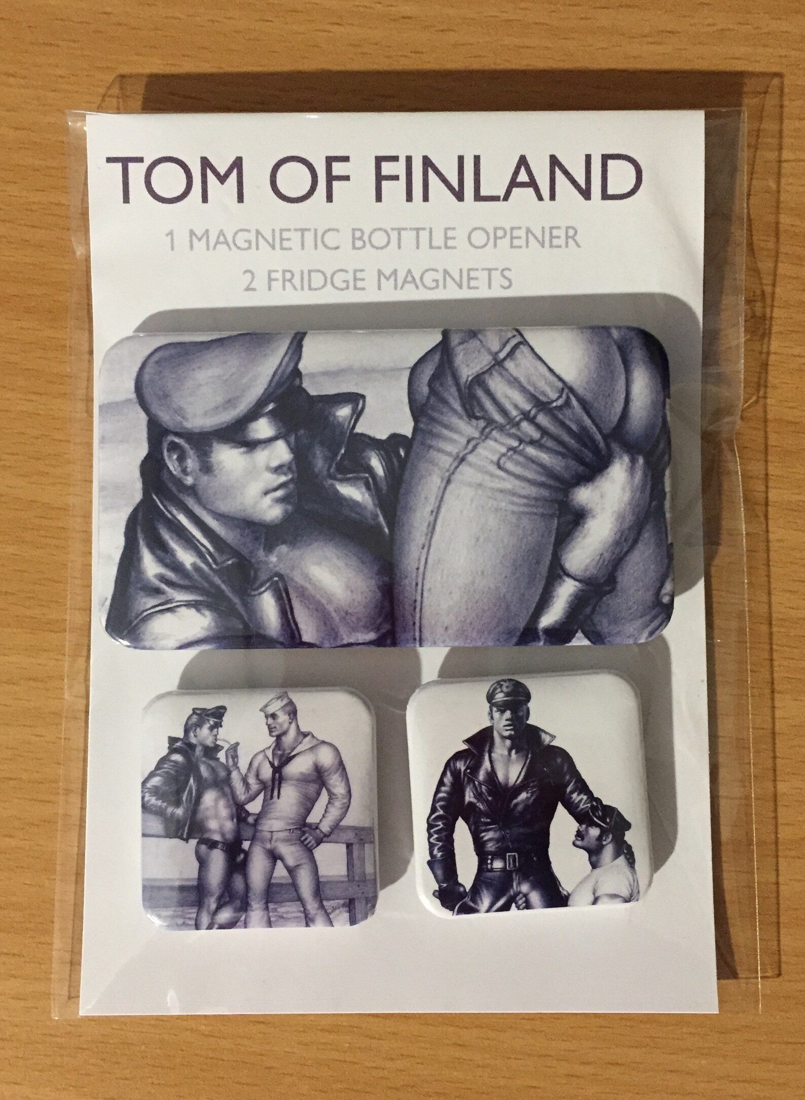 Tom of Finland Fridge and Bottle Opener Etsy Canada