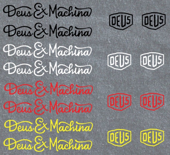 Prestige Fractie Genre Deus ex Machina kleurstickers 16 in totaal - Etsy België