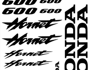 Stickers de fourche Hornet CBR CBF CB Crossrunner Transalp NSR 19cm x 4cm Stickers de fourche Hornet CBR CBF CB Crossrunner Transalp NSR 19cm x 4cm