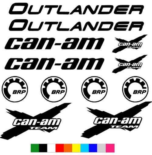 12 Can Am Vinyl Stickers Etsy