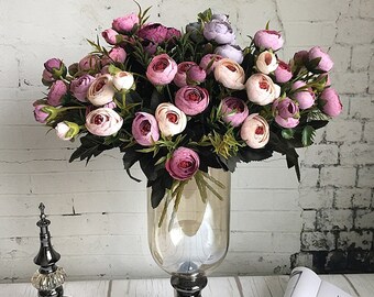 Fake Flower Bouquet Etsy