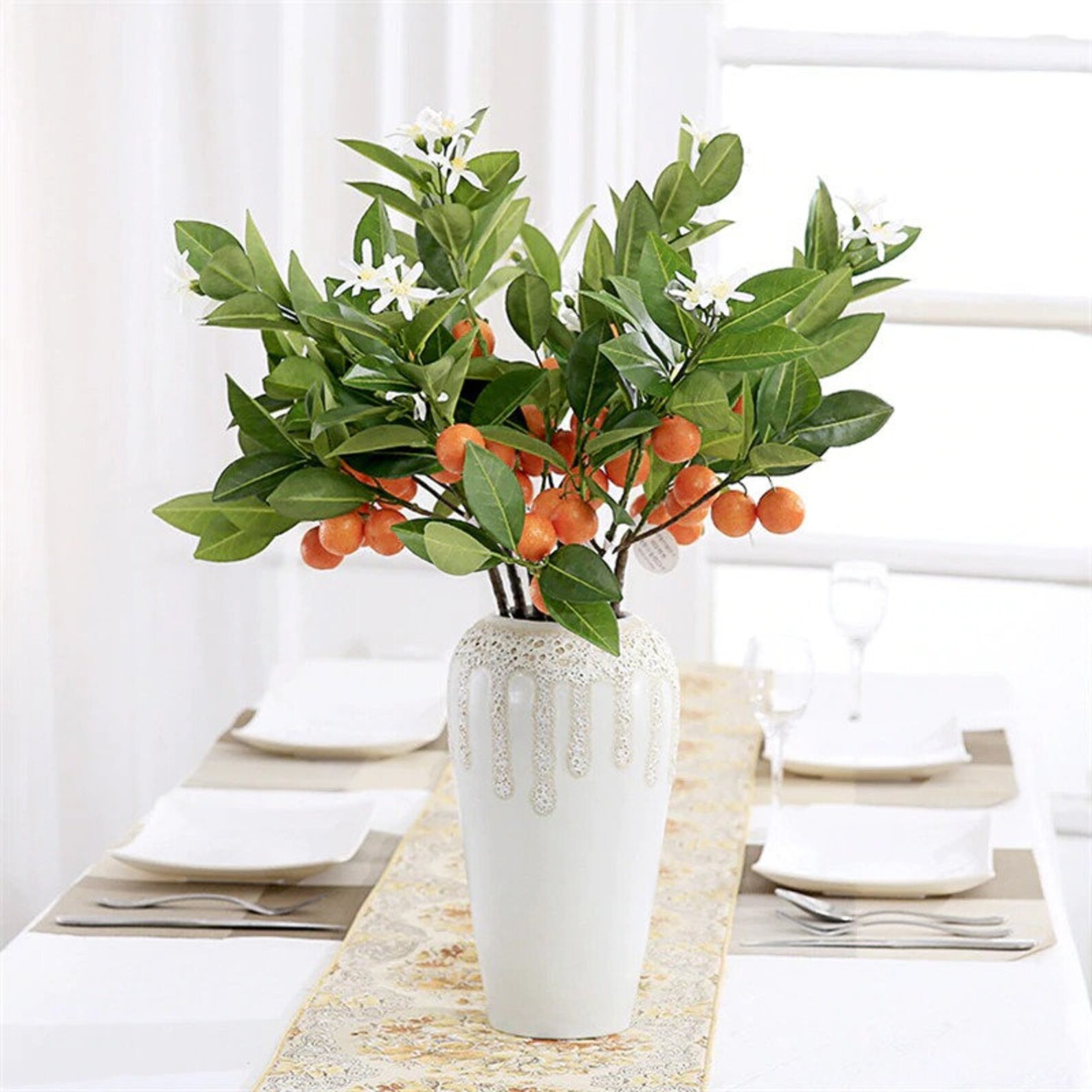 Highend Artificial Flowers Mini Kumquat Simulation Fruit Etsy