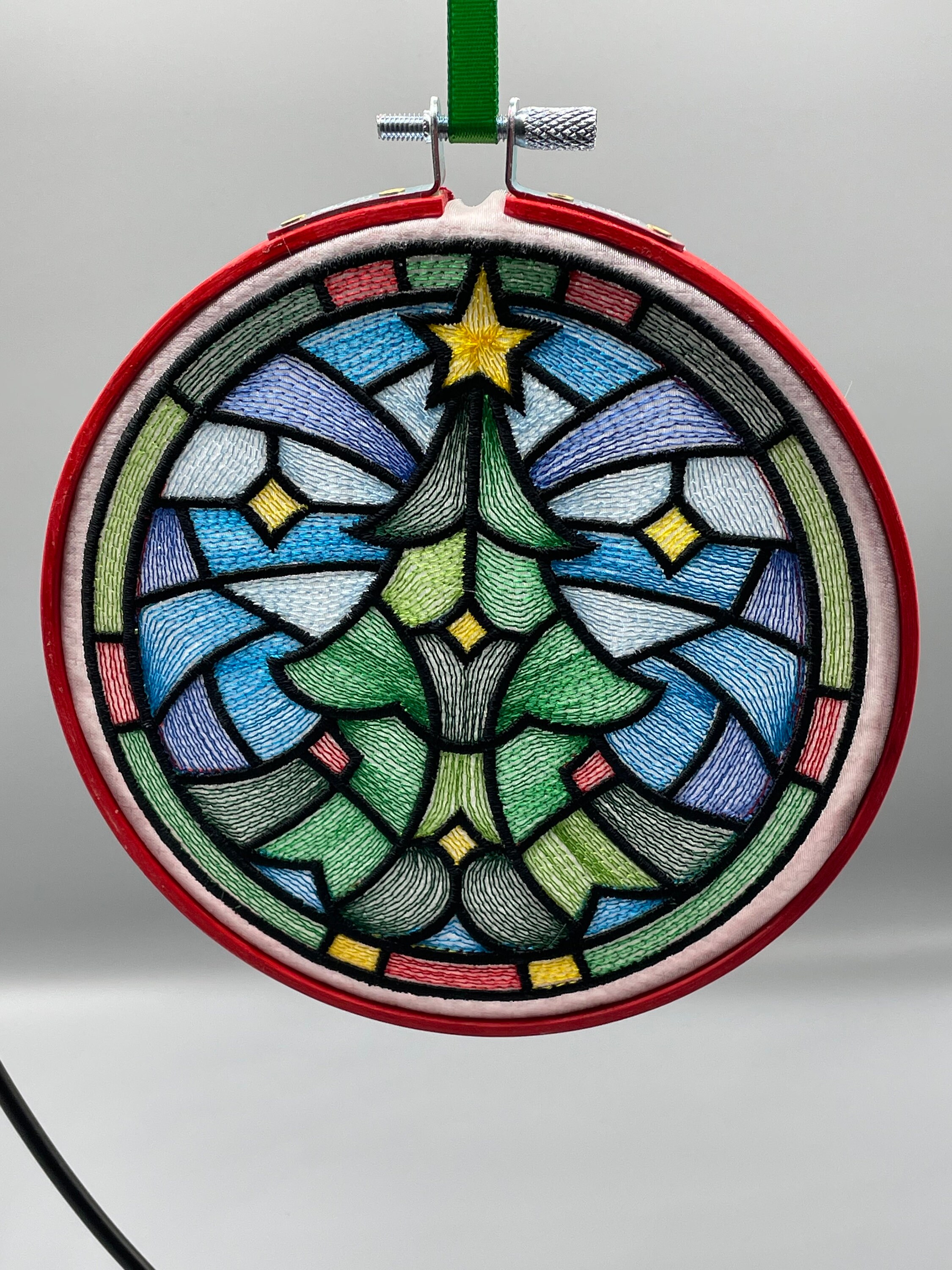 クリスマス「ステンドグラス」リース - Etsy 日本