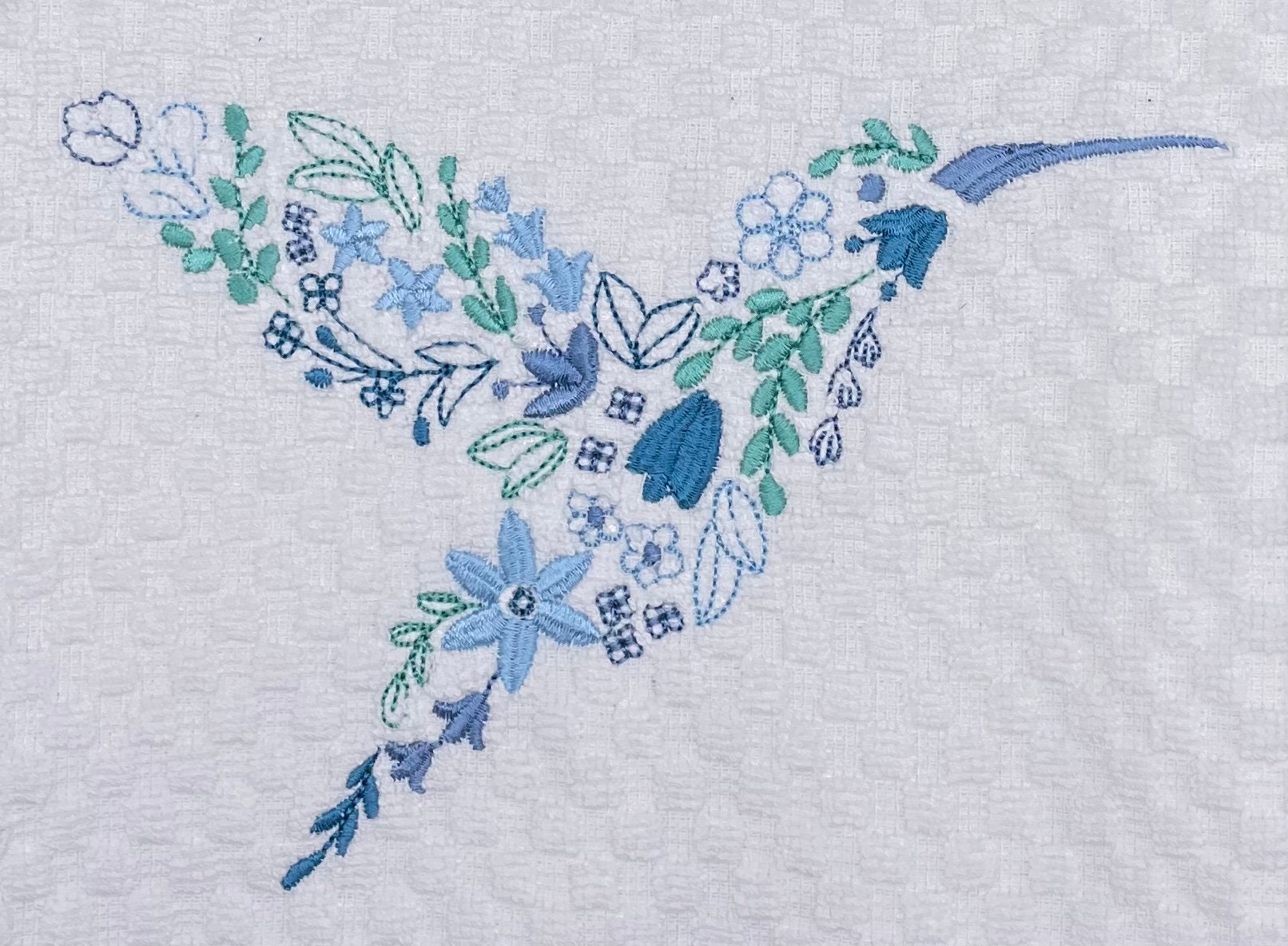 Delicate Wildflower Hummingbird - Etsy