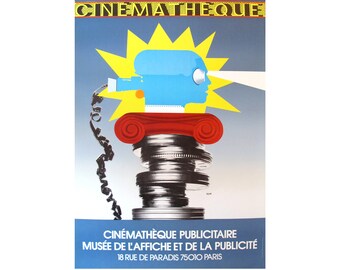 ラッツィア ポスター シネマテーク、パリ 1982 |展覧会オリジナル