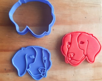 Brittany spaniel face cookie cutter, cookie cutters, baking suppiles sugar cookie cutter, brittany spaniel cookie cutter, brittany spaniel