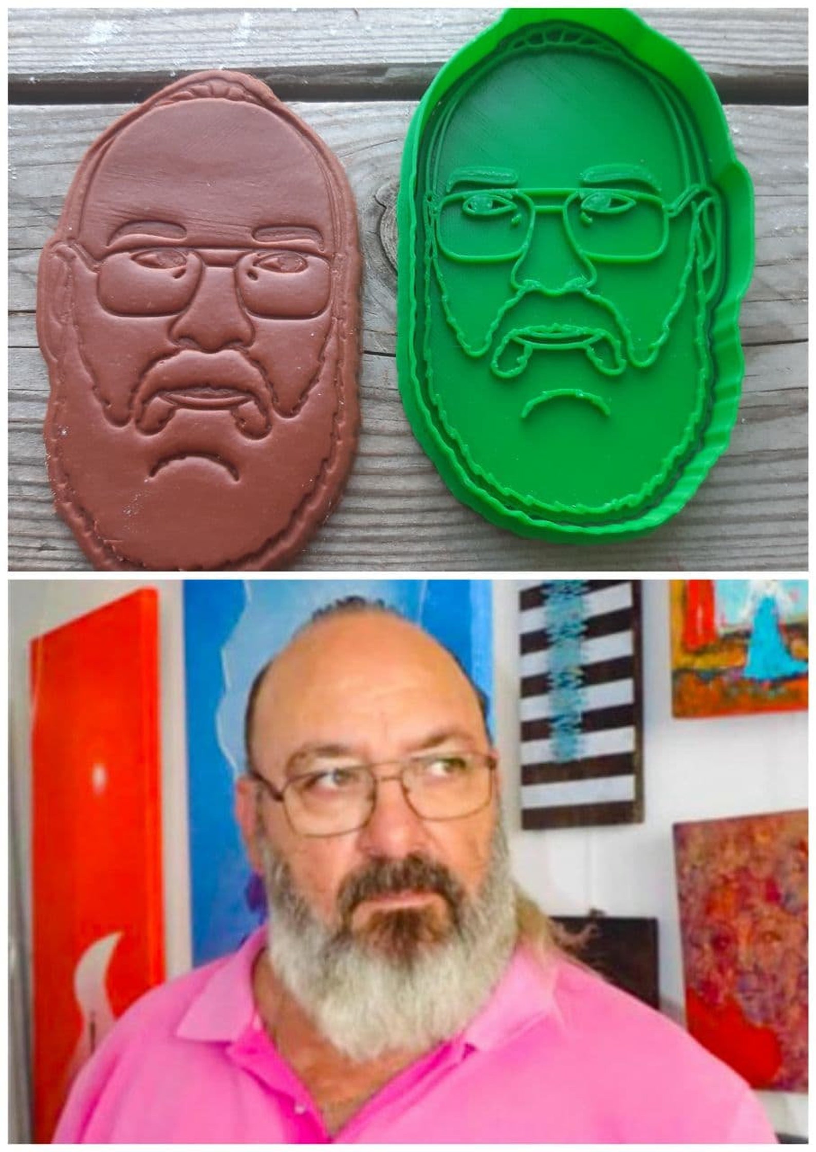 Custom Cookie Cutter Custom Face Cookie Cutter Custom Shape Etsy