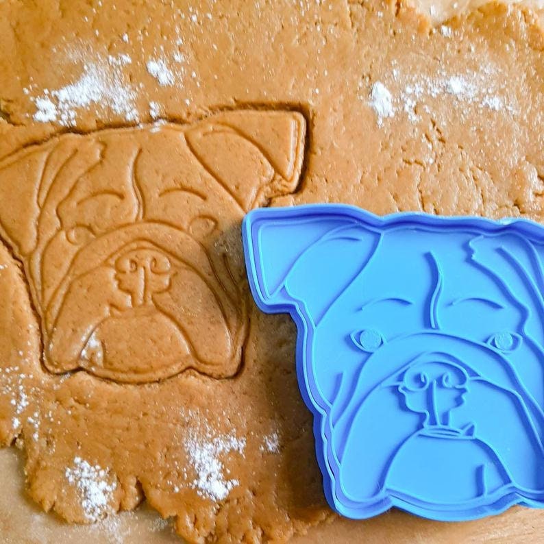 Custom Pet Cookie Cutter - Personalized Dog Face Stamp | Unique Pet Portraits from Photo
