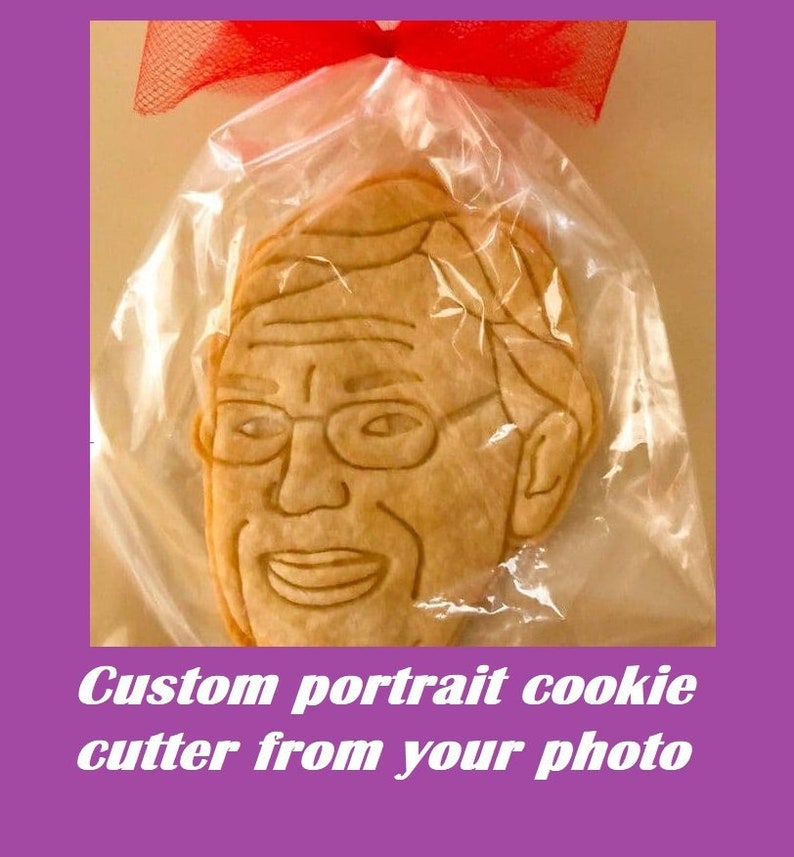 Custom Cookie Cutter Custom Portrait Cookie Cutter Etsy