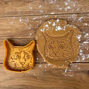 Custom Cat Cookie Cutter – Personalized Pet Face Cookie Cutter from Photo  Custom Cat Portrait Biscuit Mold Unique Cat Lover Gift Kitten Pet