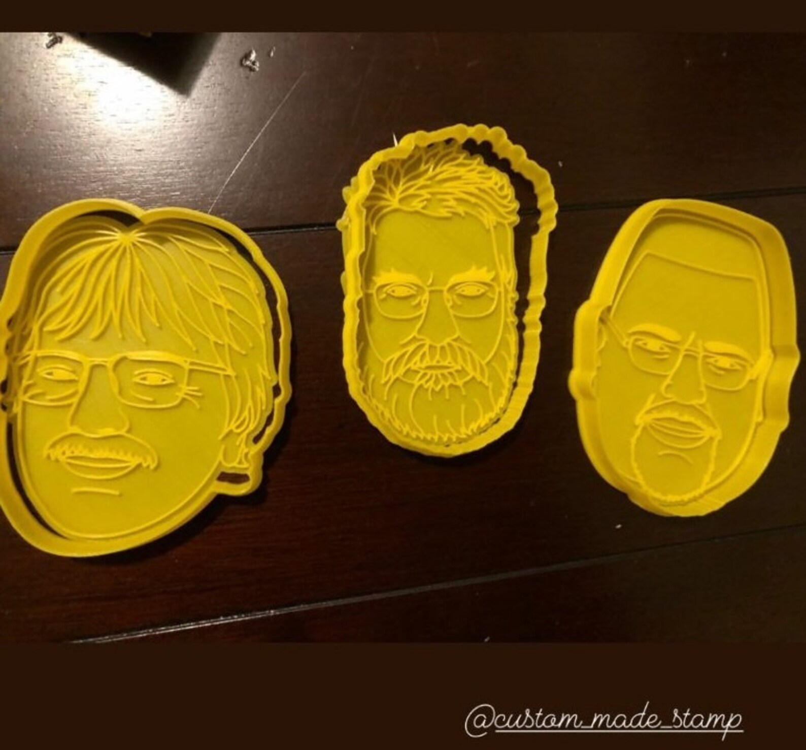 Custom Face Cookie Cutter Custom Cookie Cutter Personalized Etsy