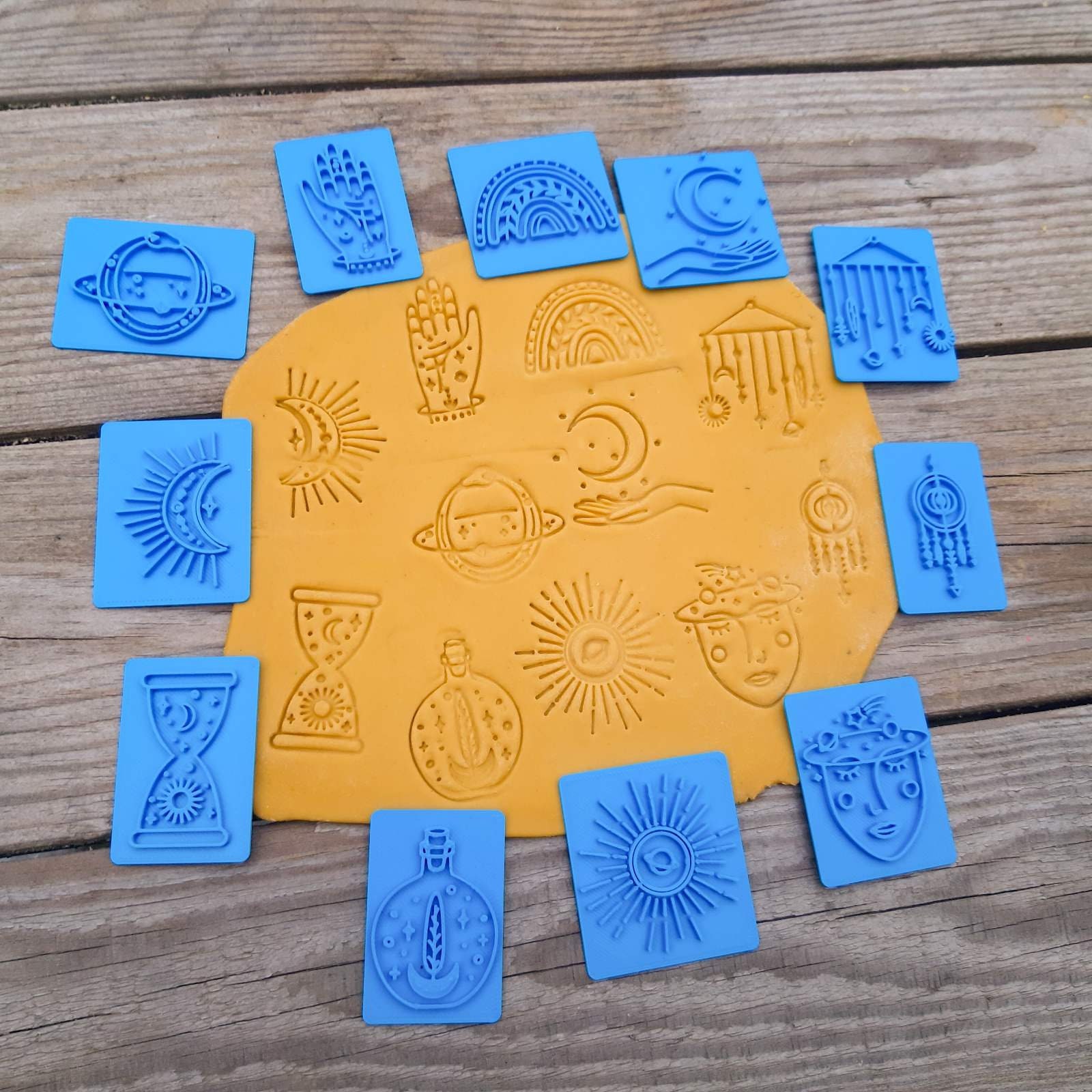 Clay Stamp Polymer Clay Stamps Polymer Clay Stamp Clay Etsy