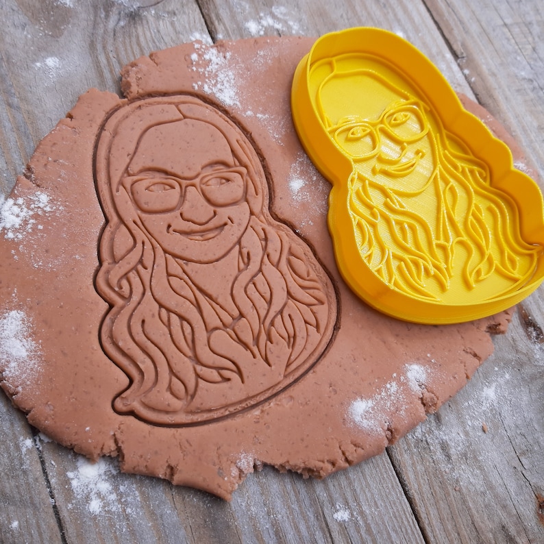 Custom Portrait Cookie Cutter