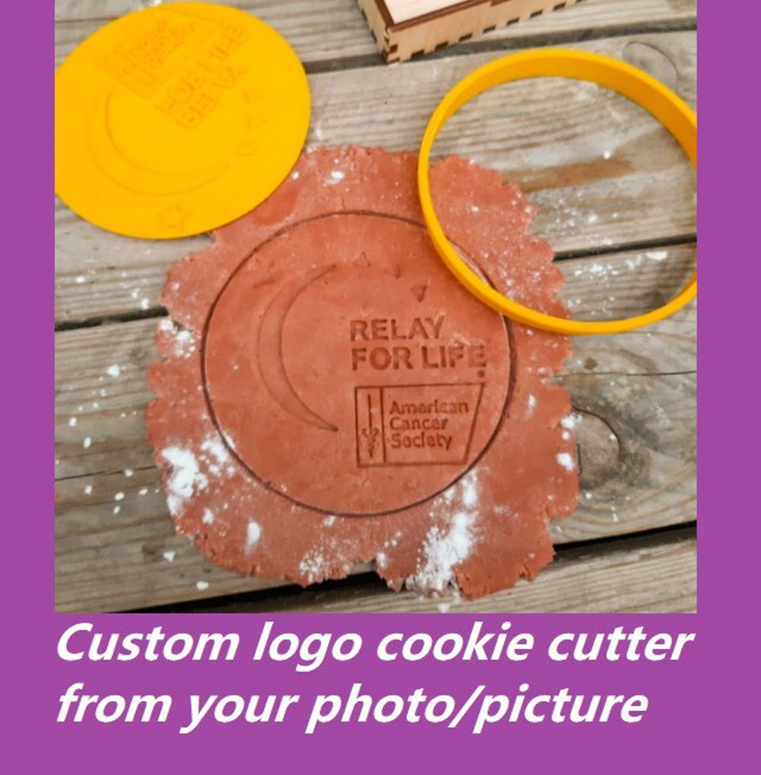 Custom Logo Cookie Cutter From Your Photo or Picture, Logo Cookie