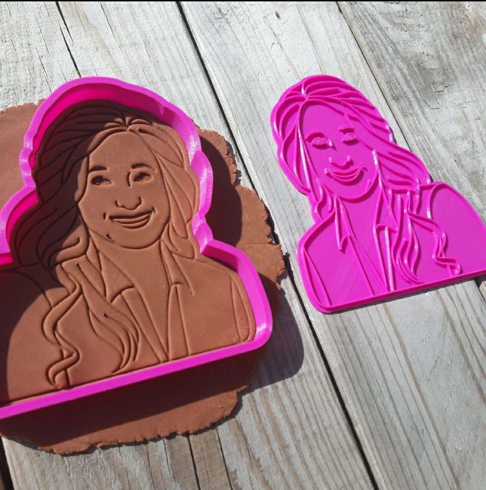 Custom face cookie cutters personalized cookie stamp cookie Etsy