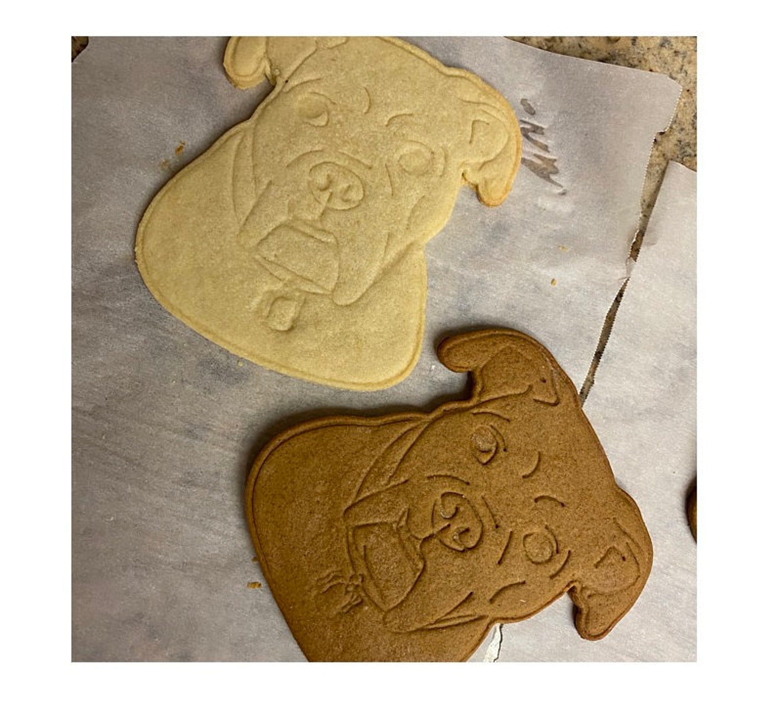 Dog birthday cookies gift for dog lover personalized dog Etsy