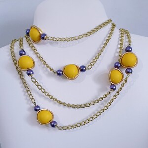 Beachside babe yellow necklace hotsell