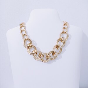 &quot;Maga di Fo&quot; short double link steel necklace