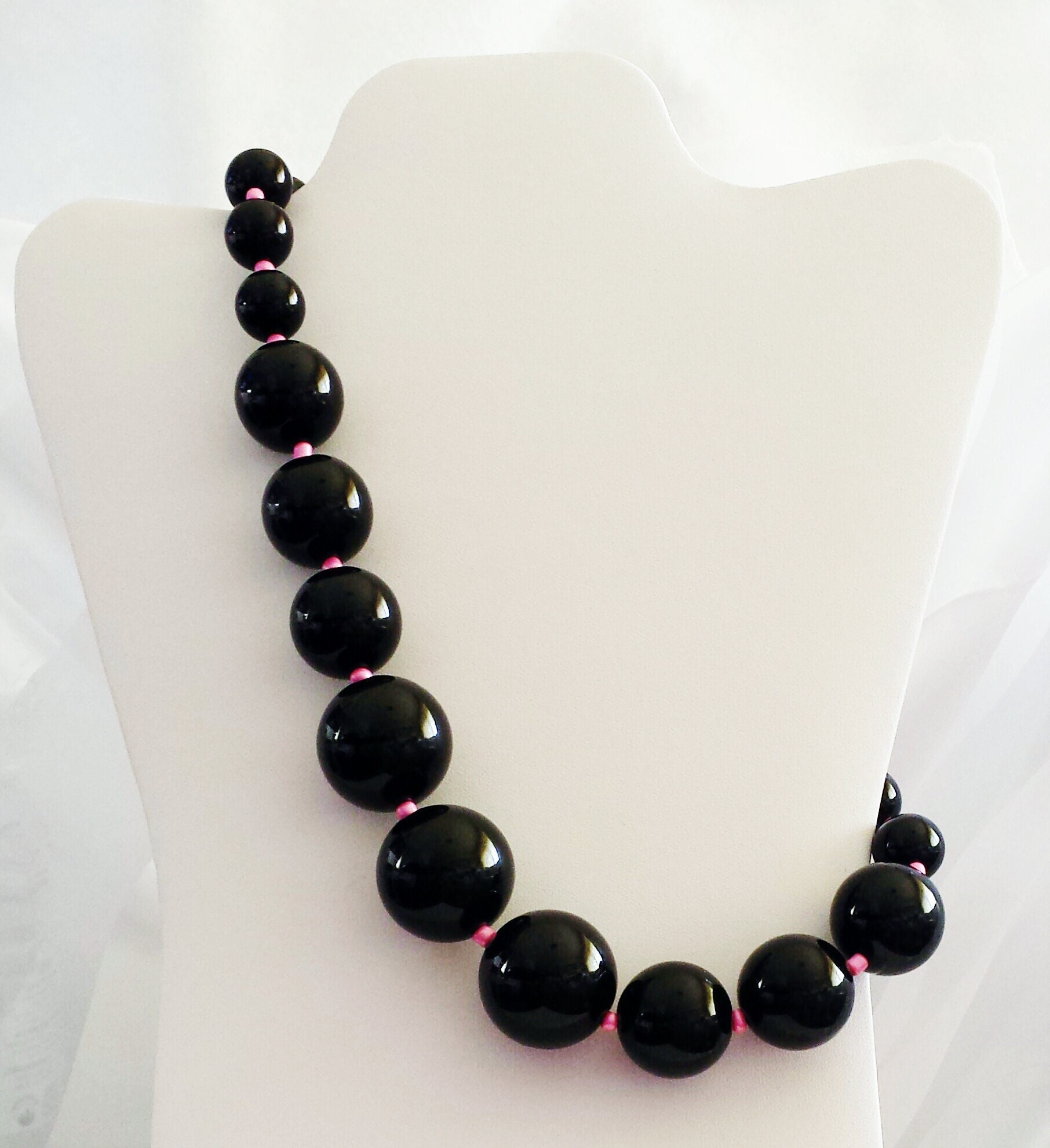 Collana in perle di vetro e bronzo Bonda - India - Viaggitribali Store