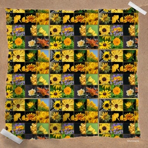 Cartes postales photographiques artistiques « Giallo Mix » Fleurs de juin