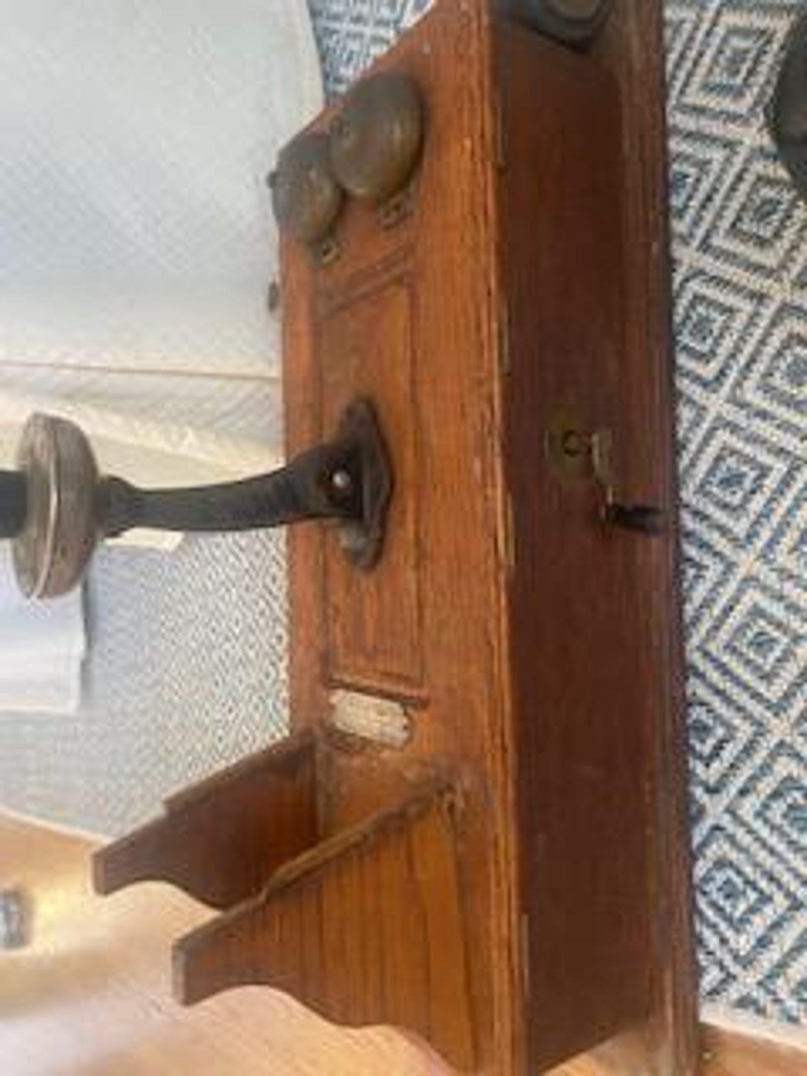 Acme & Western Electric Telephone Company Early 1900's Antique Wall