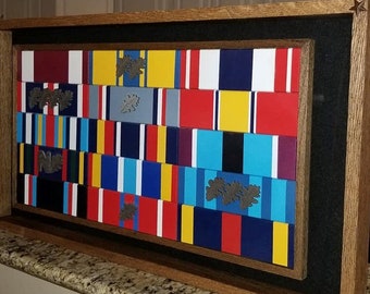 Wood Military Ribbon Rack - Etsy