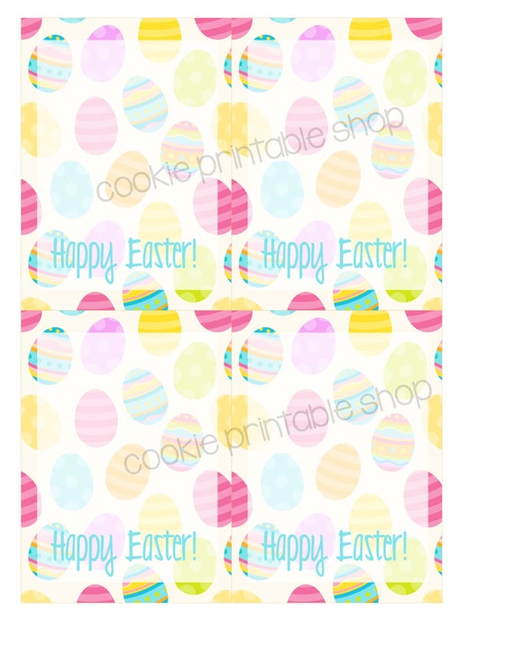 satisfied easter PRINTABLE CARD photo relating to Happy Easter Printable named delighted easter PRINTABLE CARD