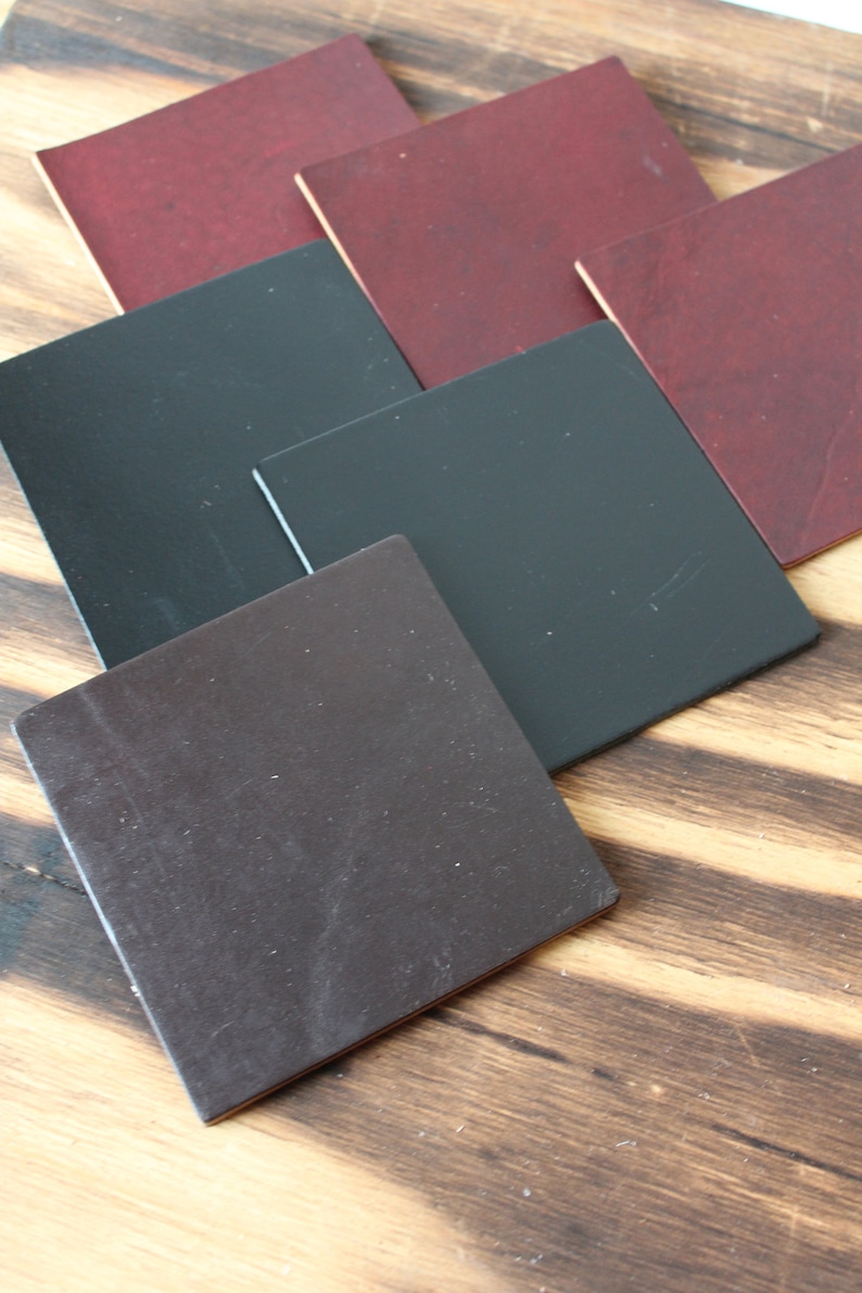 Leather Coasters Set of 8 Bulk/Blank Coasters Drink Etsy