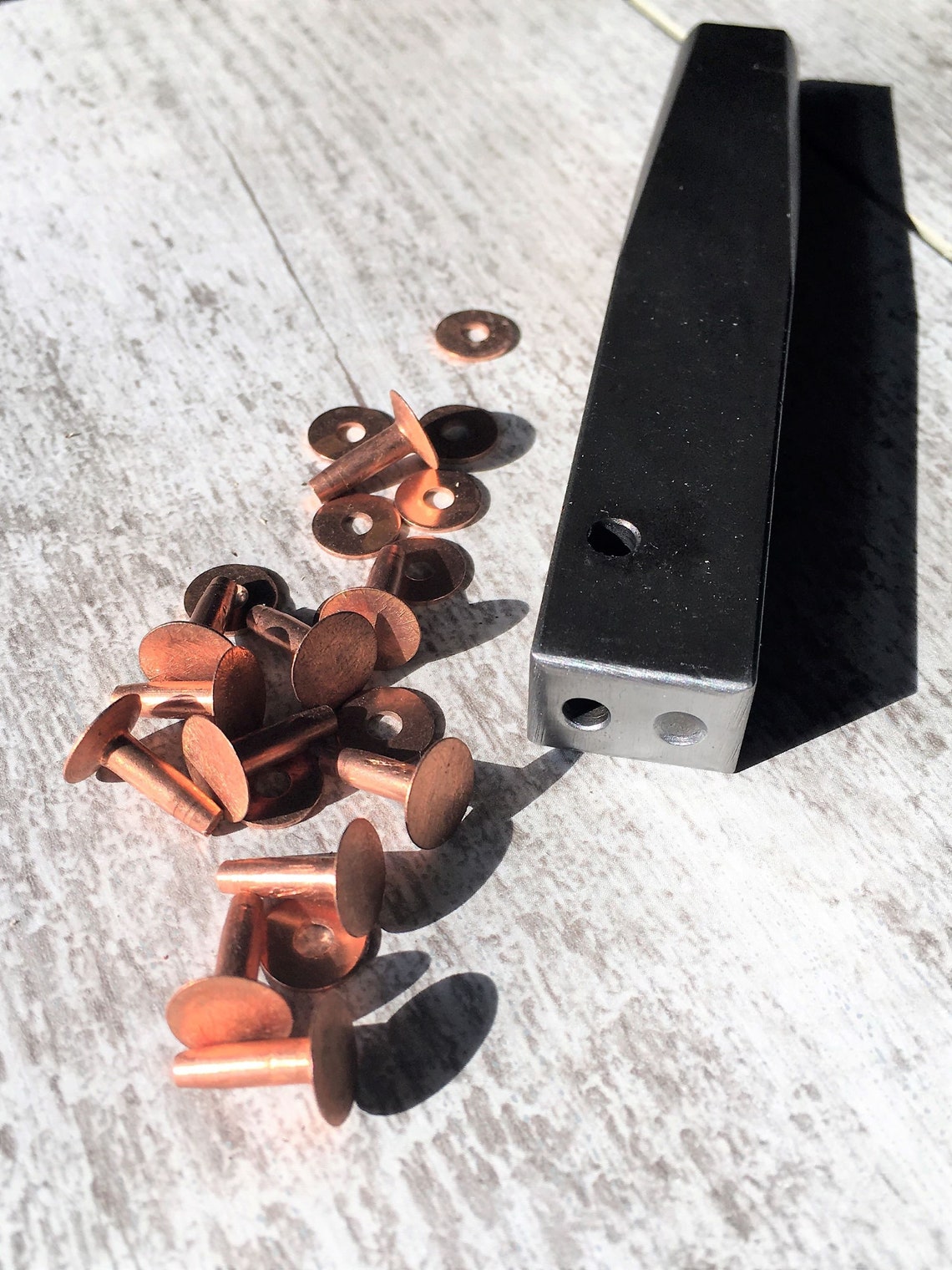 Heritage12 Copper Rivet/burr Setterheavy Duty Steelas Well Etsy