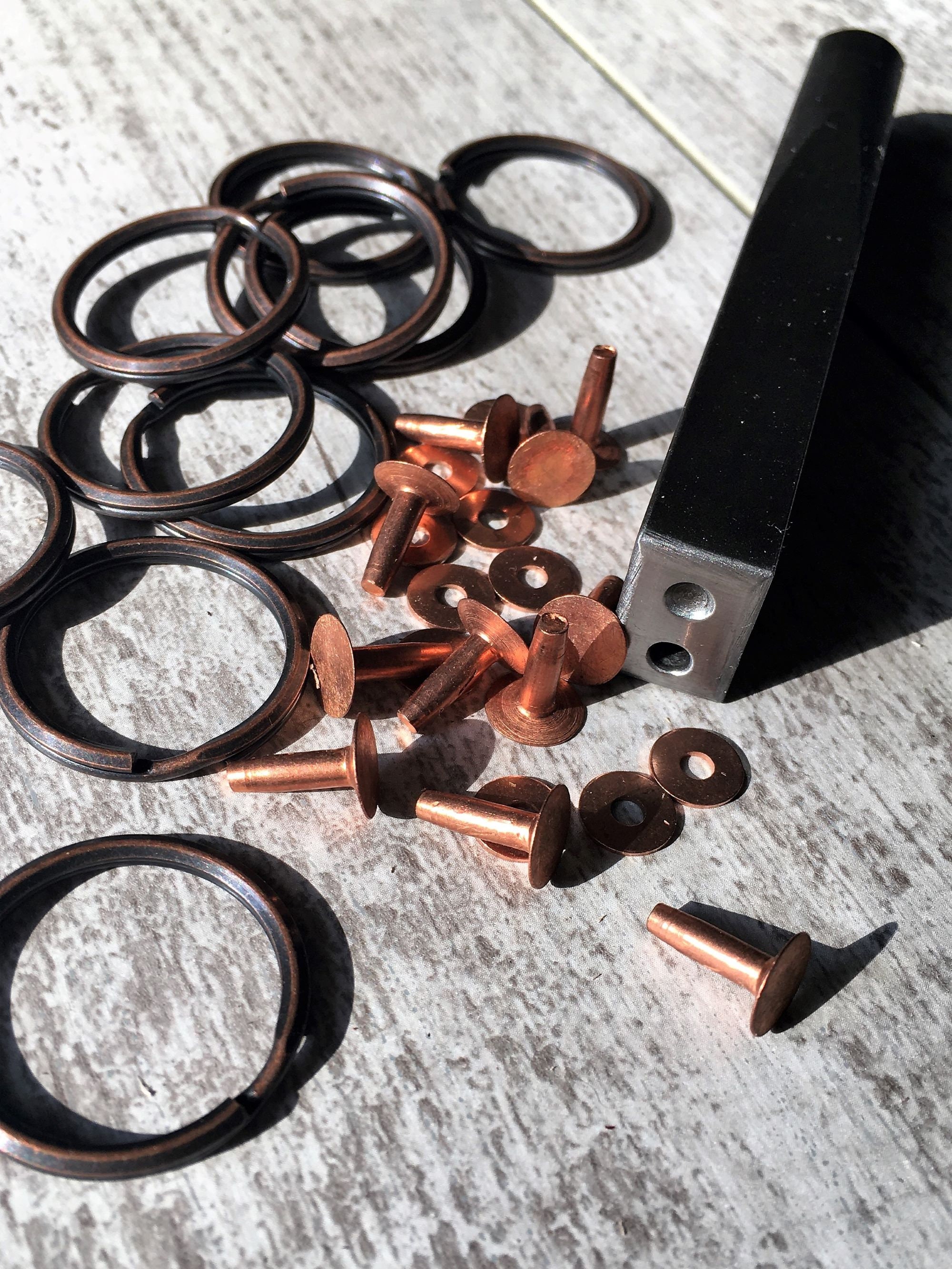 Heritage12 Copper Rivet/burr Setterheavy Duty Steelas Well Etsy