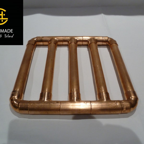 Handmade Copper Saucepan Trivet Stand