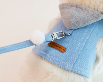 Denim Jacket Harness for Only Rabbit/Bunny