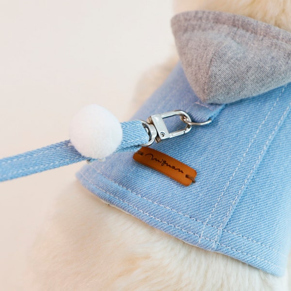 Denim Jacket Harness for Only Rabbit/Bunny