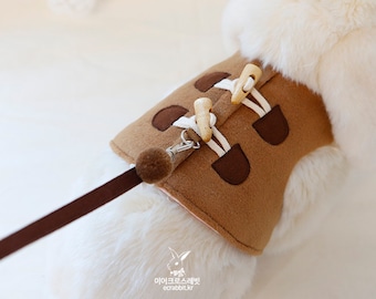 Duffle Coat Harness for Only Rabbit/Bunny